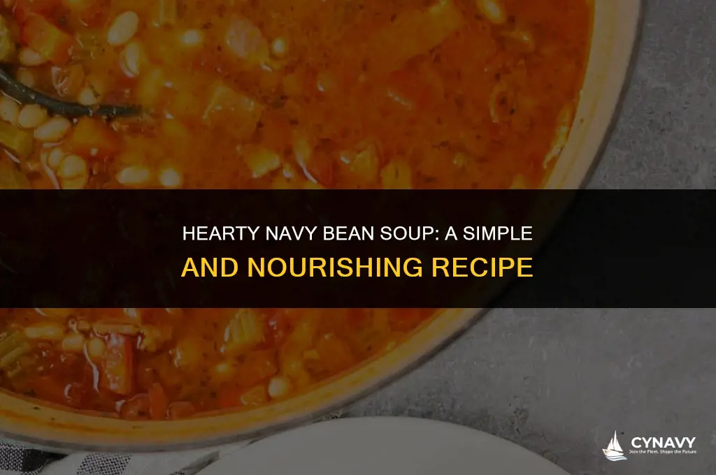 how to make navy bean soup