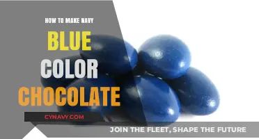 Crafting Navy Blue Chocolate: A Step-by-Step Guide