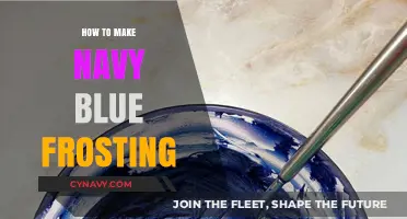Mastering the Art of Navy Blue Frosting: A Step-by-Step Guide