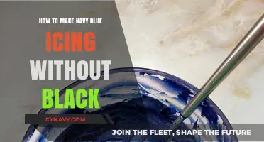 Crafting the Perfect Navy Blue Icing: A Guide Without Using Black