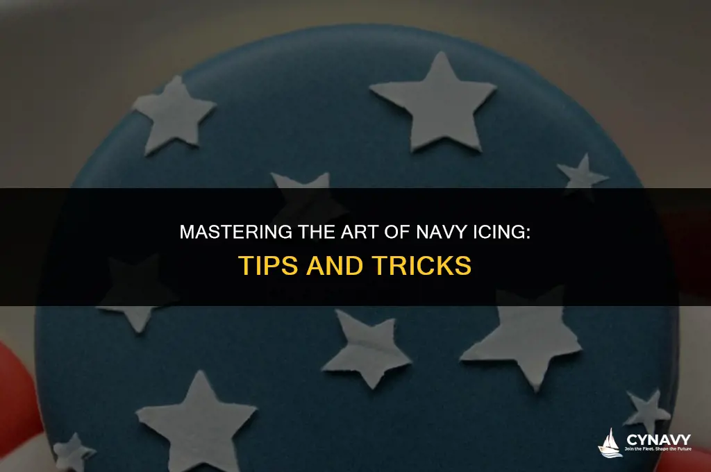 how to make navy icing