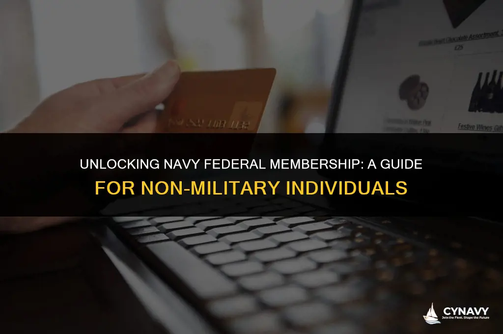 how to open a navy federal account without being military