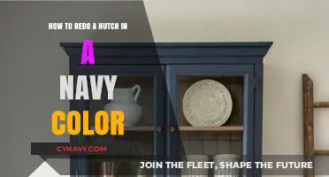 Transforming Your Hutch: A Navy Makeover Guide
