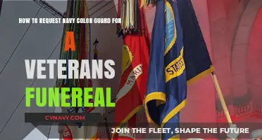 Honoring Service: Requesting a Navy Color Guard for a Veteran's Funeral
