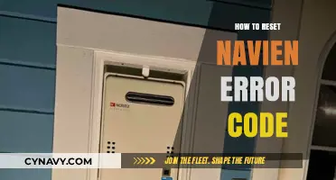 Troubleshooting Navien: A Step-by-Step Guide to Resetting Error Codes
