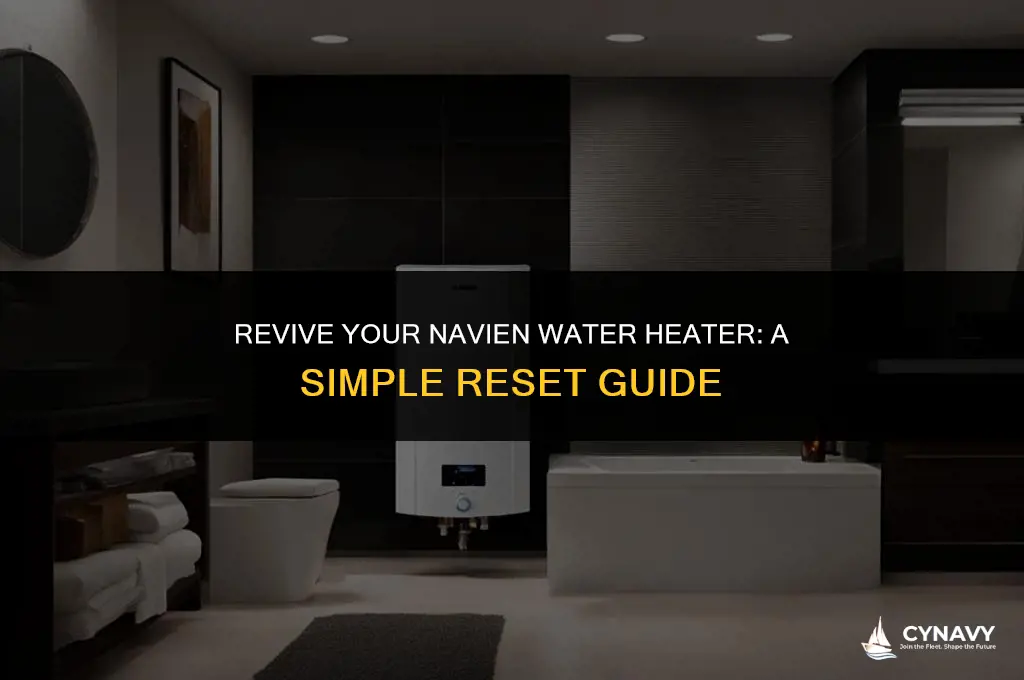 how to reset navien water heater