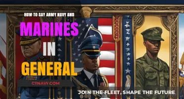 Discover the Universal Terms for Army, Navy, and Marines