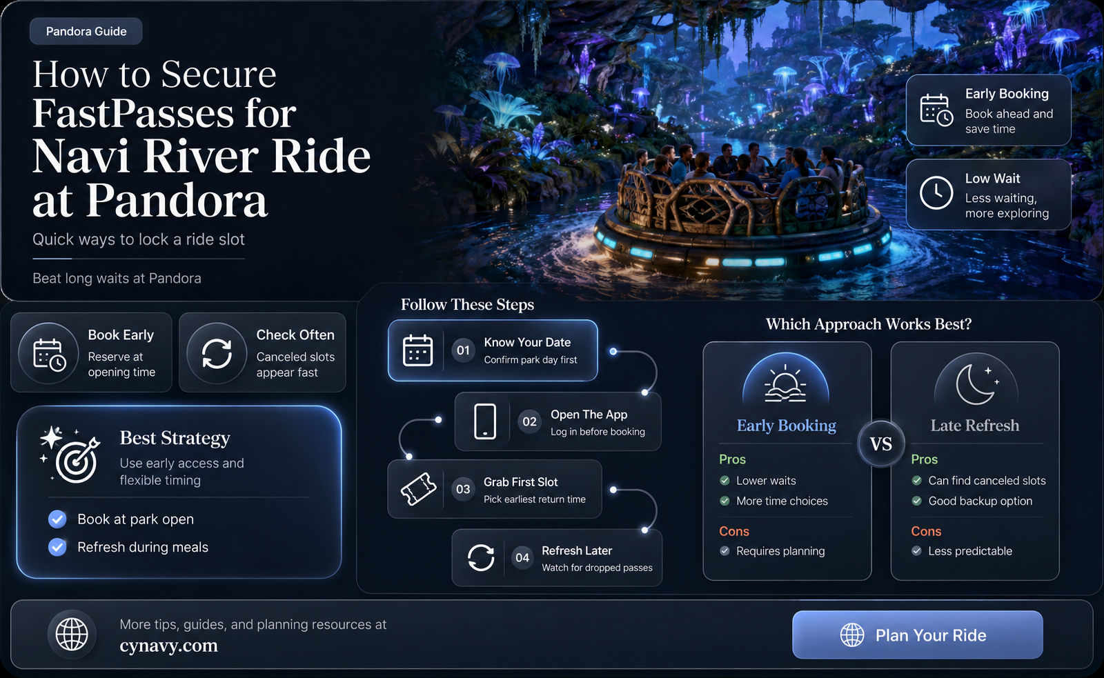 can you get fastpasses for navi river ride