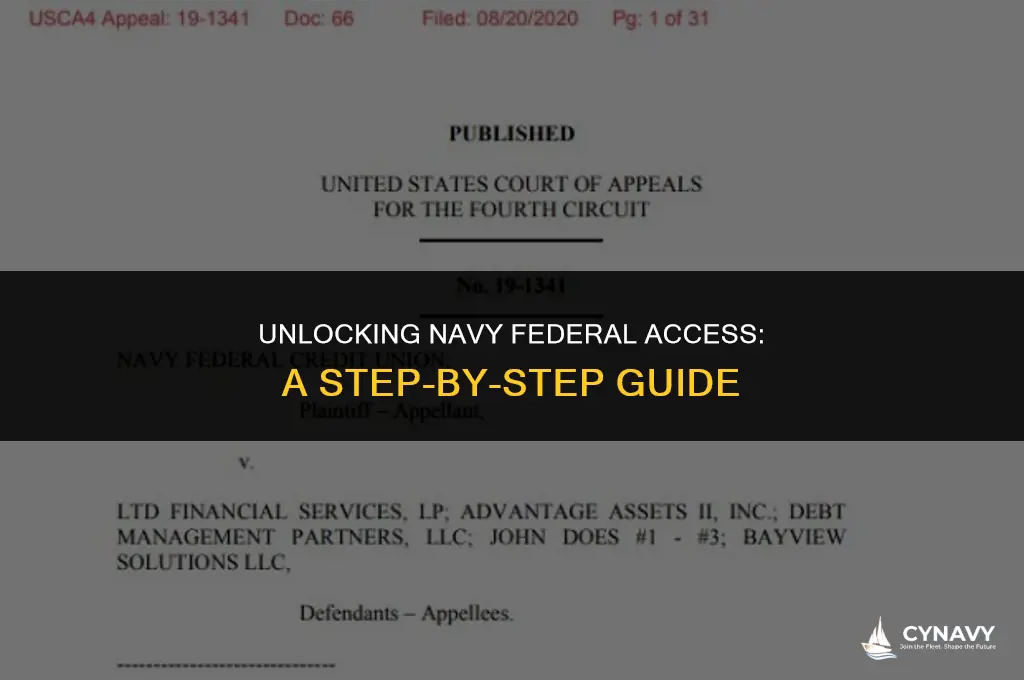how to sign up for navy federal with access code