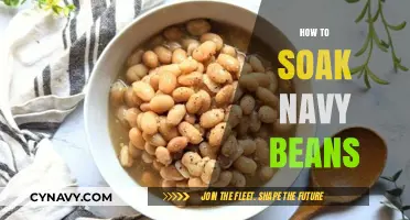 Mastering the Art of Soaking Navy Beans: A Beginner's Guide