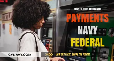 Stop Automatic Payments Navy Federal: A Step-by-Step Guide