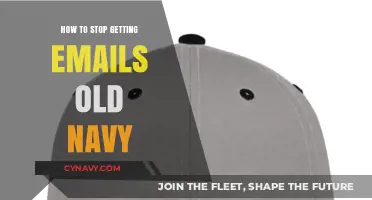 How to Stop Getting Emails from Old Navy: A Quick Guide