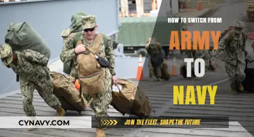 Exploring New Horizons: Transitioning from Army to Navy