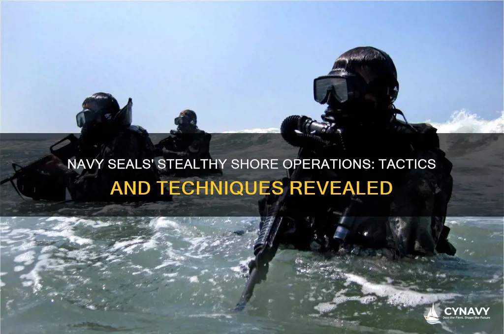 how to the navy seals get to shore