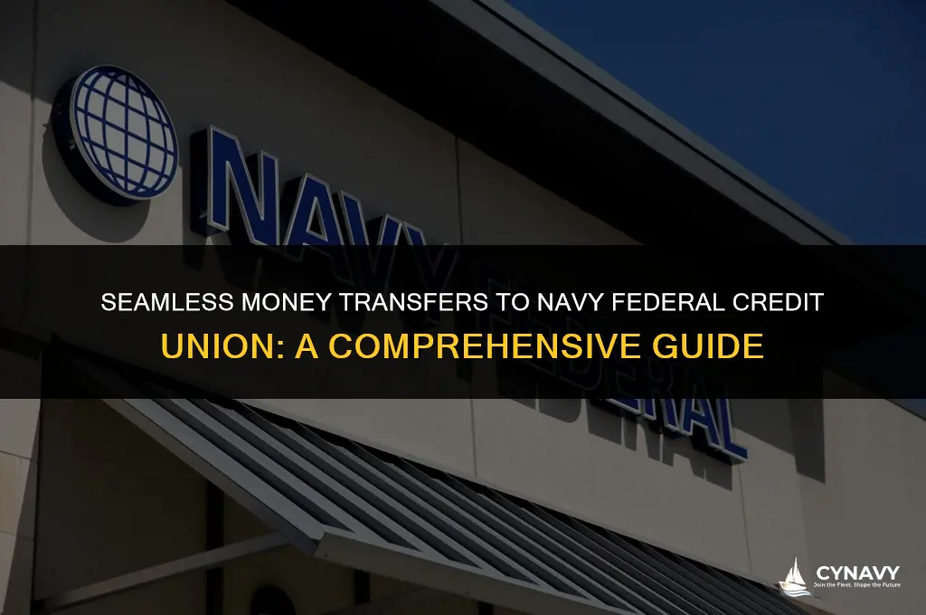 how to transfer money to navy federal credit union