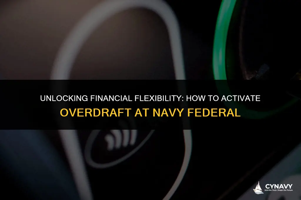 how to turn on overdraft navy federal