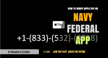 Seamlessly Verify Apple Pay on Navy Federal App: A Step-by-Step Guide