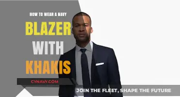Elevate Your Style: Navy Blazer and Khaki Ensemble Guide