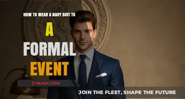 Elevate Your Style: The Ultimate Guide to Wearing Navy Suits Formally