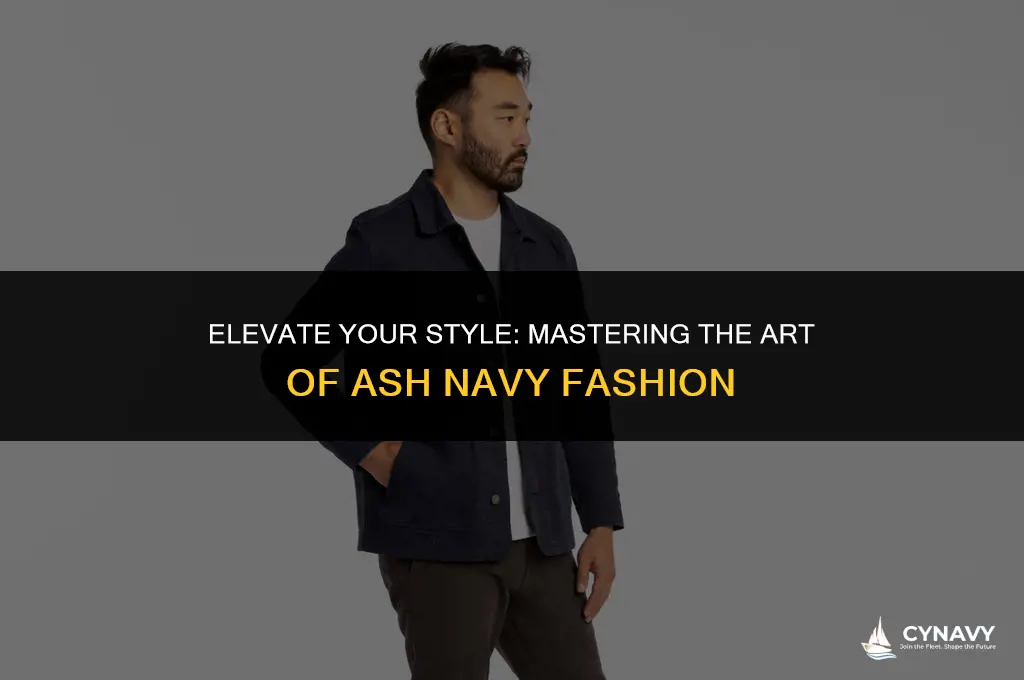 how to wear ash navy