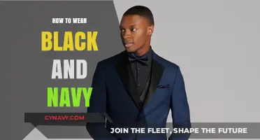 Elegance in Darkness: Mastering the Art of Black and Navy Fashion