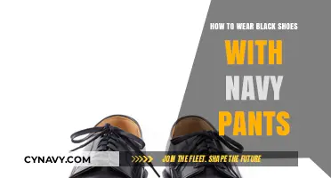 Elevate Your Style: Pairing Black Shoes with Navy Pants