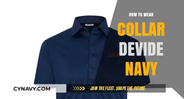 Mastering the Art of Wearing a Collared Navy Divide