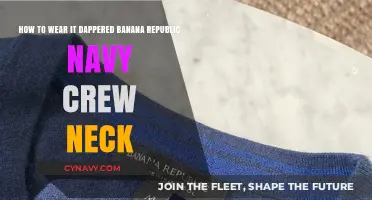 Elevate Your Style: The Dapper Banana Republic Navy Crew Neck Guide