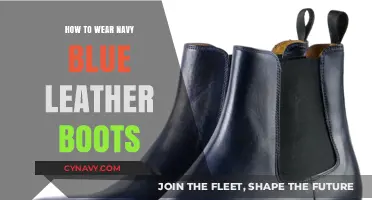 Step into Style: Mastering the Art of Navy Blue Leather Boots