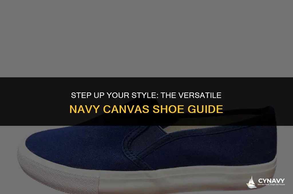 how to wear navy canvas shoes