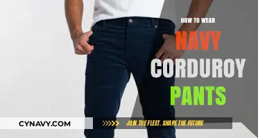 Elevate Your Style: The Ultimate Guide to Navy Corduroy Pants