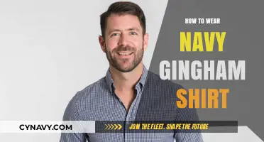 Timeless Style: Mastering the Navy Gingham Shirt Look