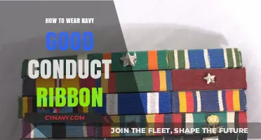 Exemplifying Honor: A Guide to Wearing the Navy Good Conduct Ribbon