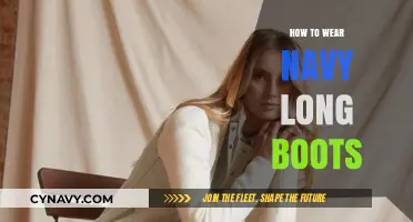 Step into Style: Mastering the Art of Navy Long Boots