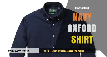 Timeless Elegance: Mastering the Navy Oxford Shirt Style