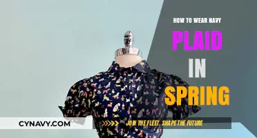 Spring Fresh: Styling Navy Plaid for the Season