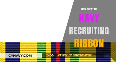 Honoring Service: A Guide to Wearing the Navy Recruiting Ribbon
