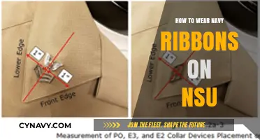 Elegance in Uniform: A Guide to Wearing Navy Ribbons on NSU