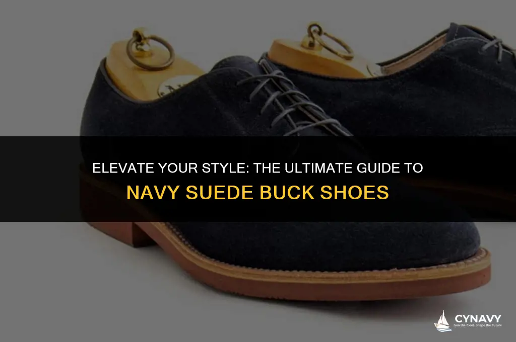 how to wear navy suede buck shoes