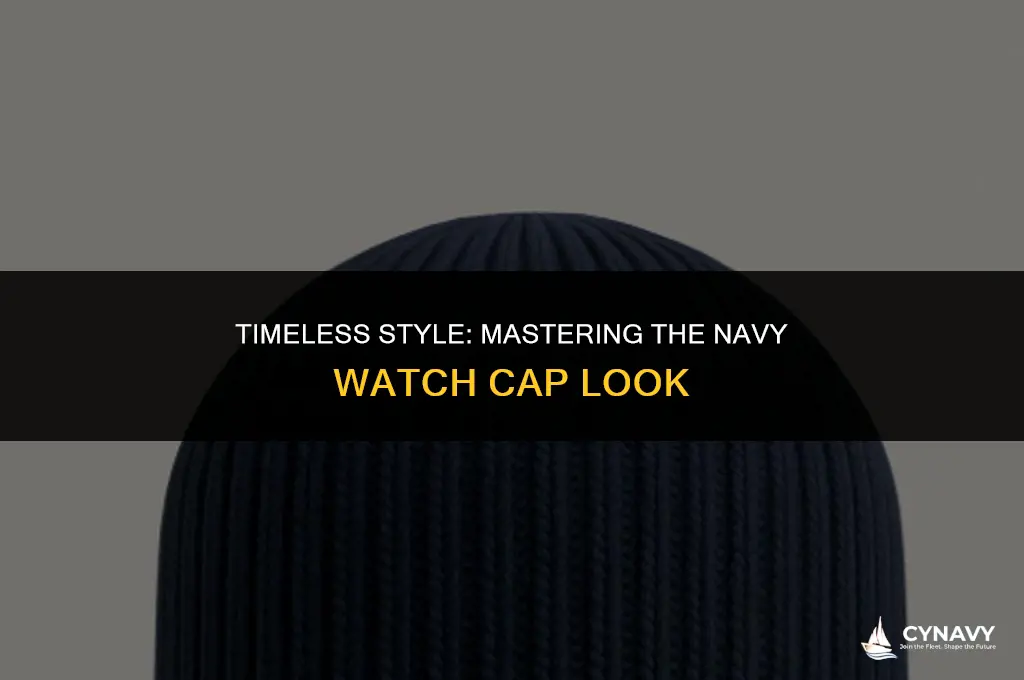 how to wear navy watch cap