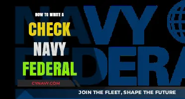 Mastering the Art of Writing a Check at Navy Federal