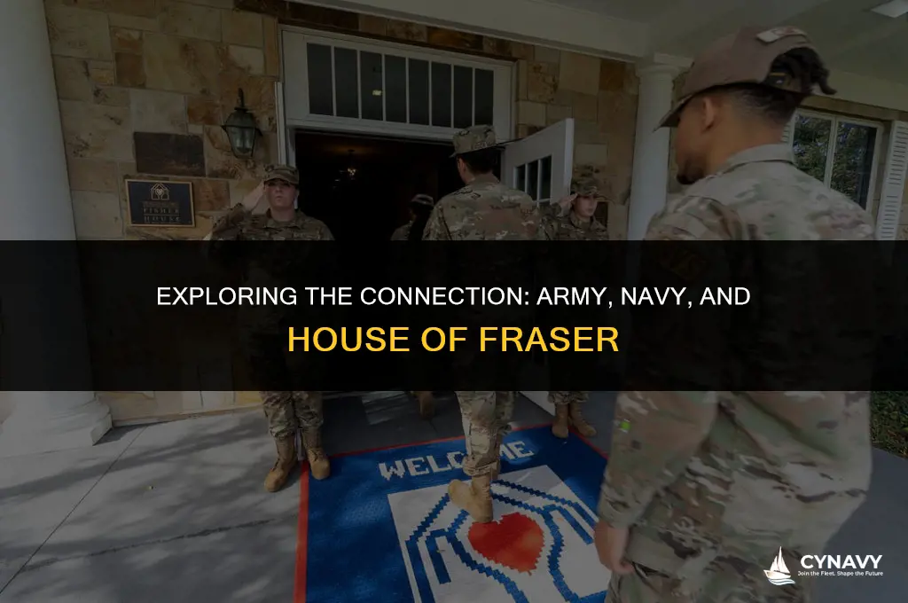 is army and navy part of house of fraser