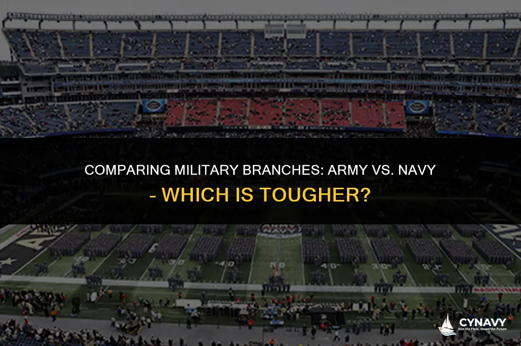 is army or navy harder