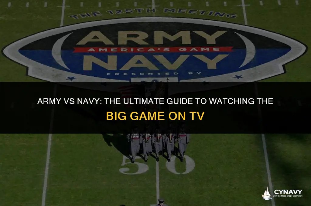 is army vs navy on tv