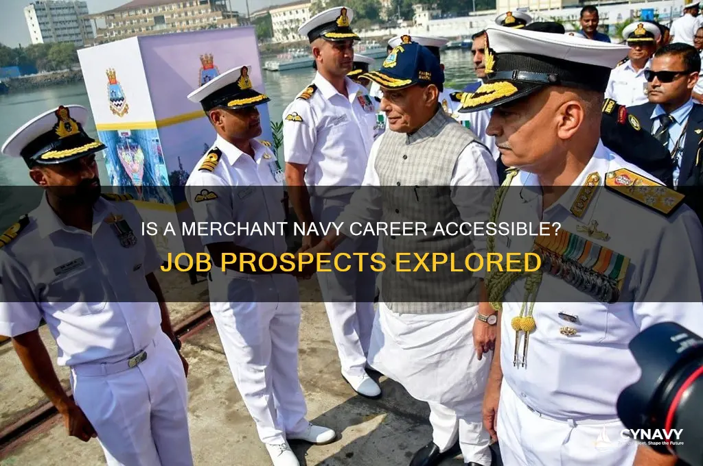 is it easy to get job in merchant navy