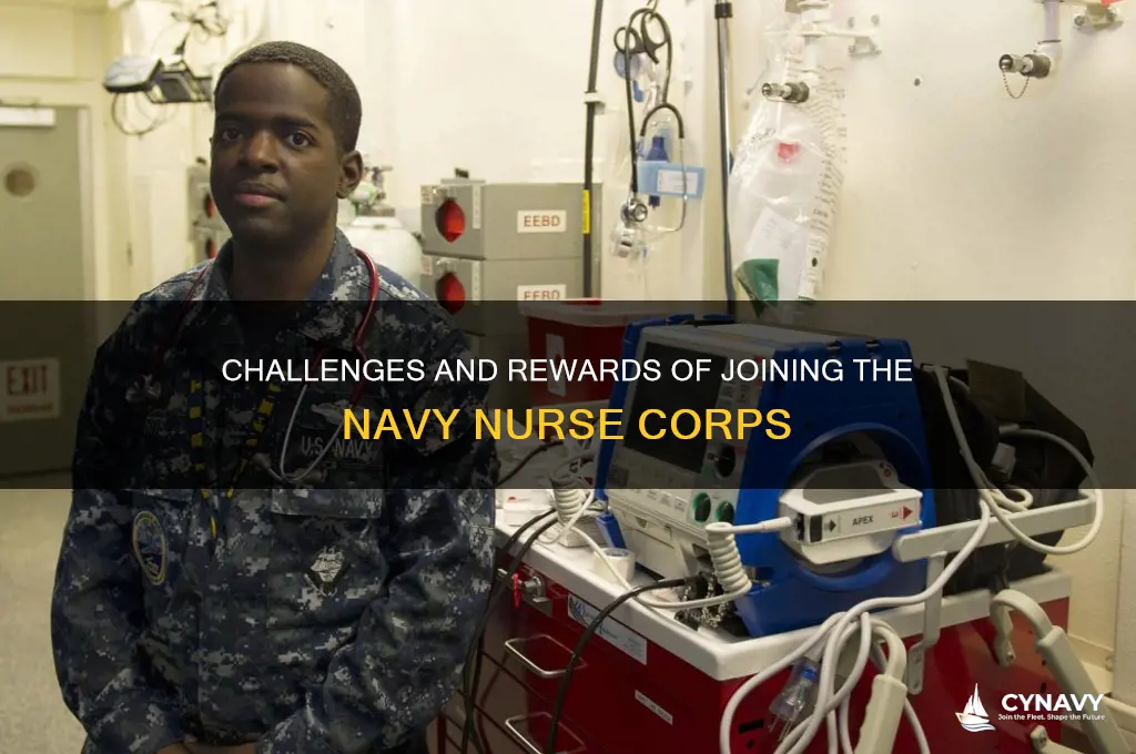 is it hard to get into the navy nurse corps