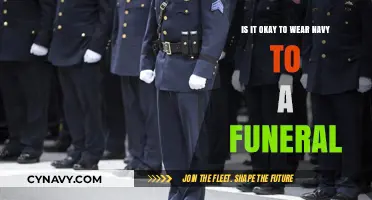 Appropriate Attire for Mourning: Navy at a Funeral?