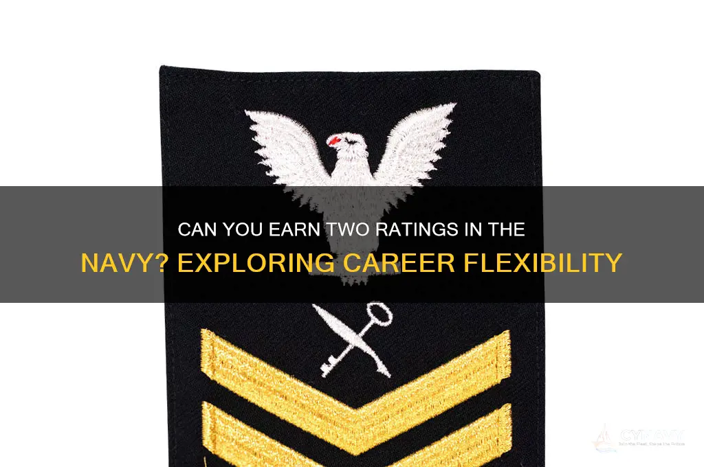 is it possible to get 2 rates in the navy
