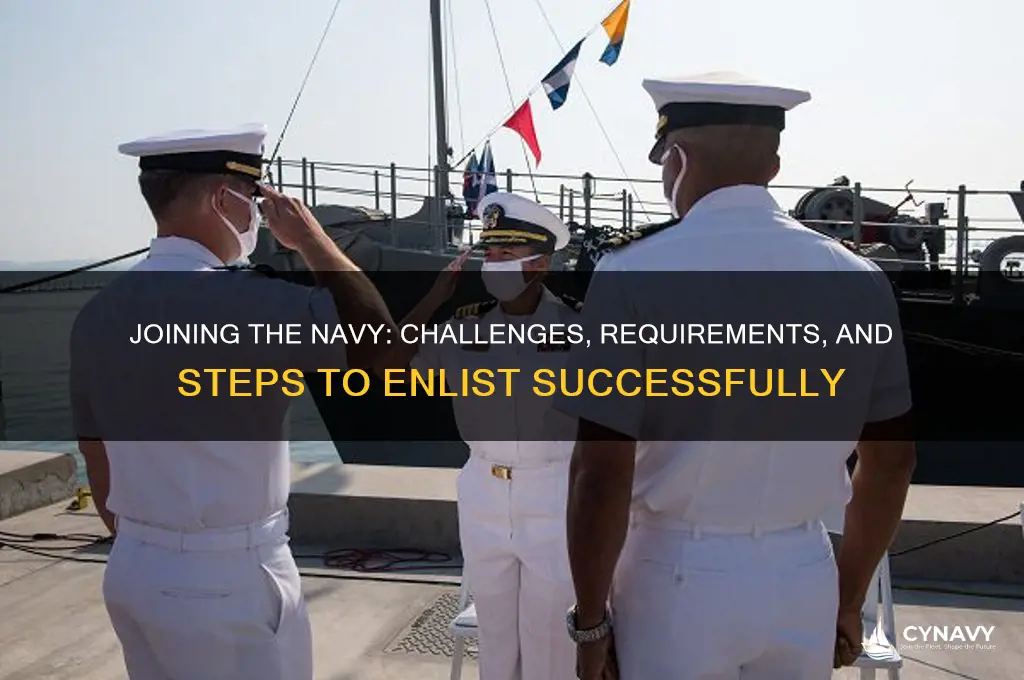 is it to get into the navy