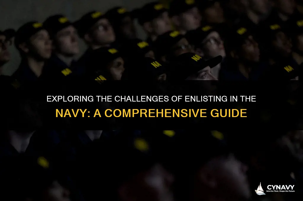 is joining the navy hard